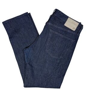 AG‎ Mens Pants Graduate Tailored Leg Men Dark Wash Denim Jeans Made Japan 34x34